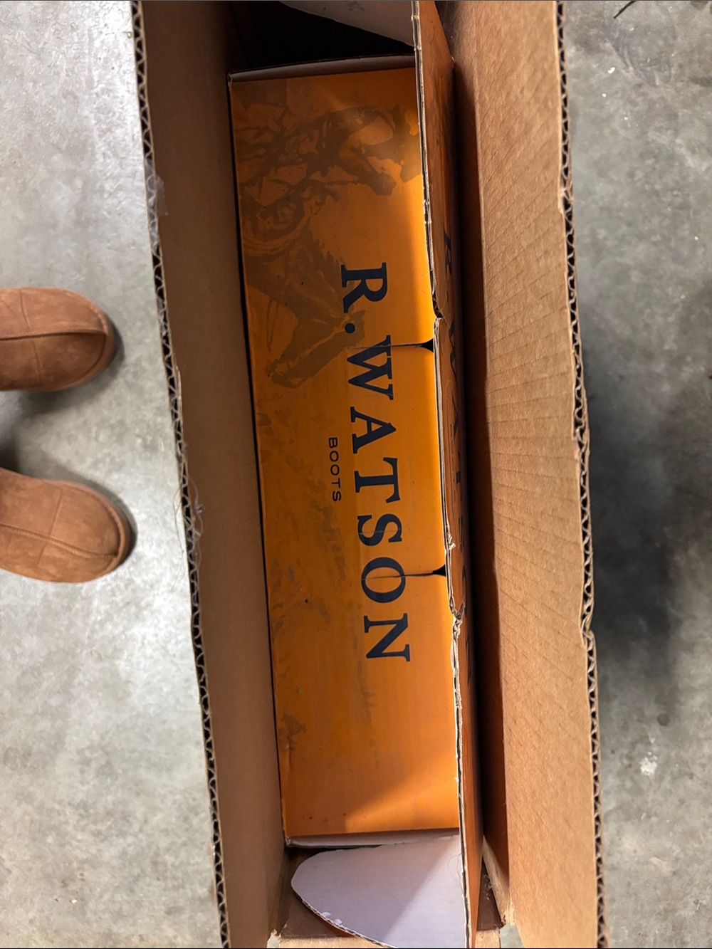 Roland Tan Suede Men’s Boots